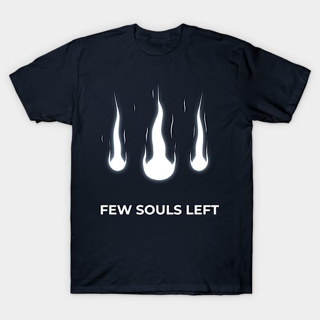 FEW SOULS LEFT T-Shirt by Rain Art